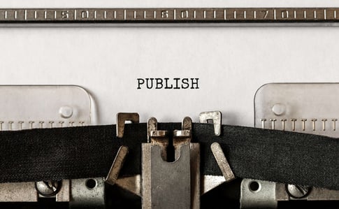 Hoe schrijf je een blog: publish